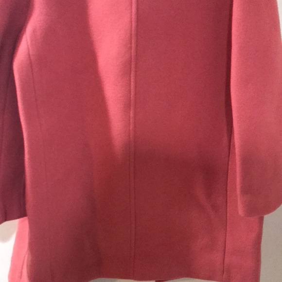 NWT - 4 - J.Crew Villa Coat in Italian Stadium-cloth Wool - BURNISHED BARN - Picture 6 of 7